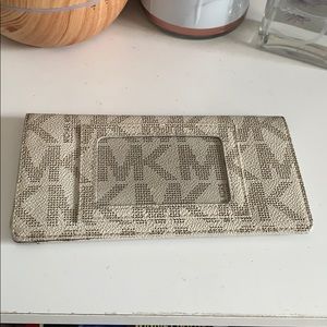 Michael Kors checkbook/wallet
